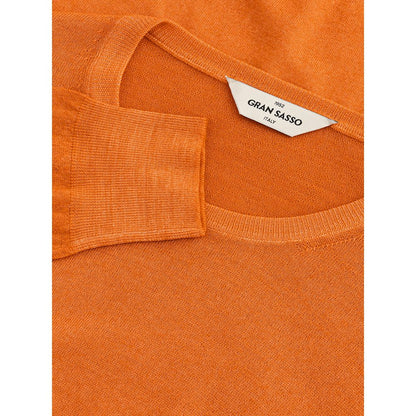 Orange Wool Sweater