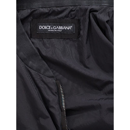 Elegant Black Polyamide Jacket