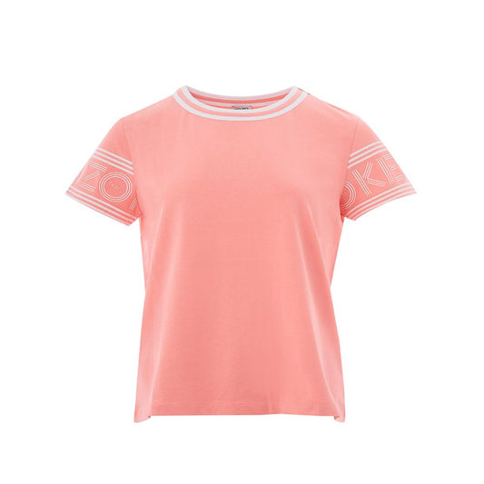 Chic Pink Cotton Top for Stylish Women