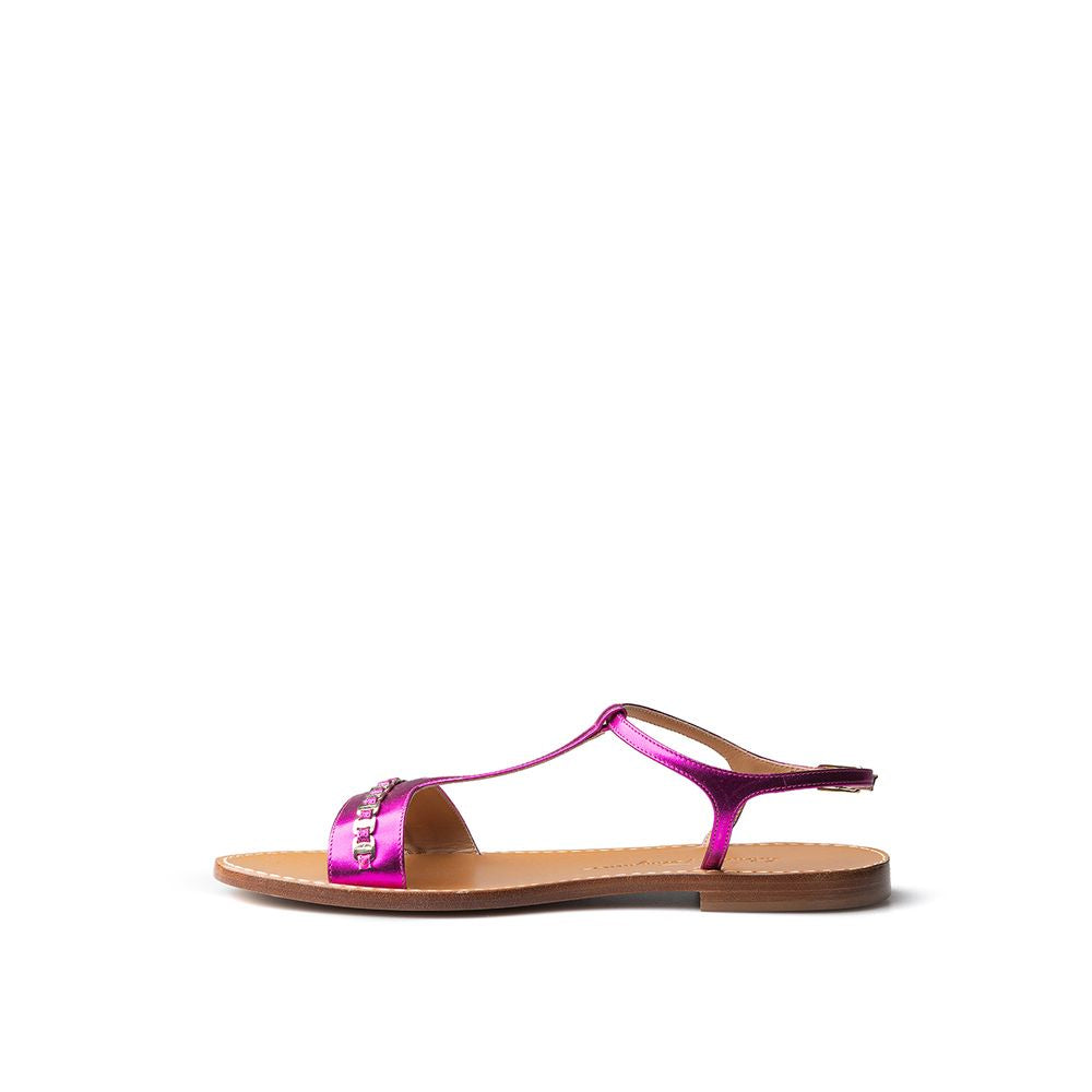 Elegant Purple Summer Sandals