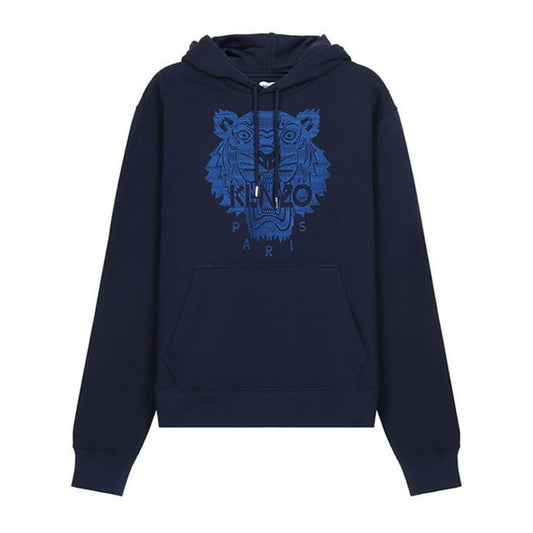 Elegant Blue Cotton Sweater for Men