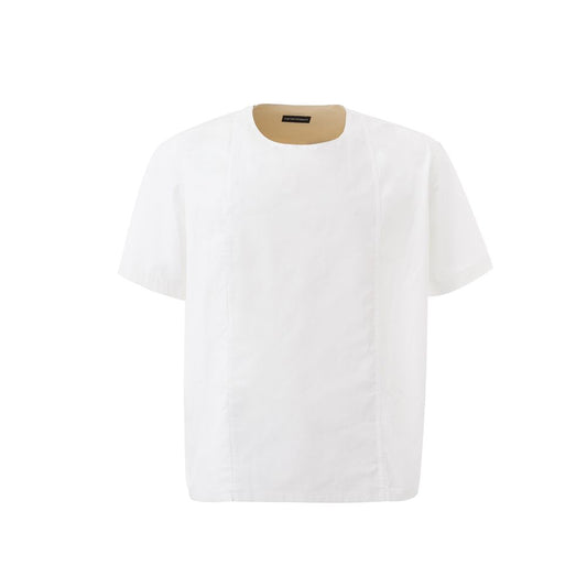 Elegant White Cotton Shirt for Men