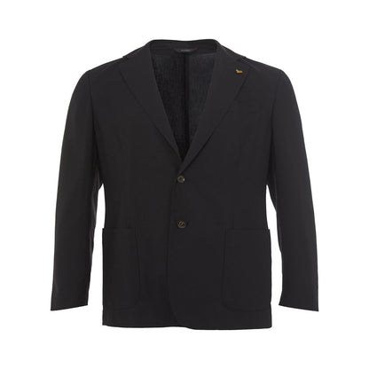 Elegant Cashmere Black Jacket