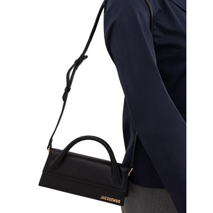 Elegant Black Leather Handbag
