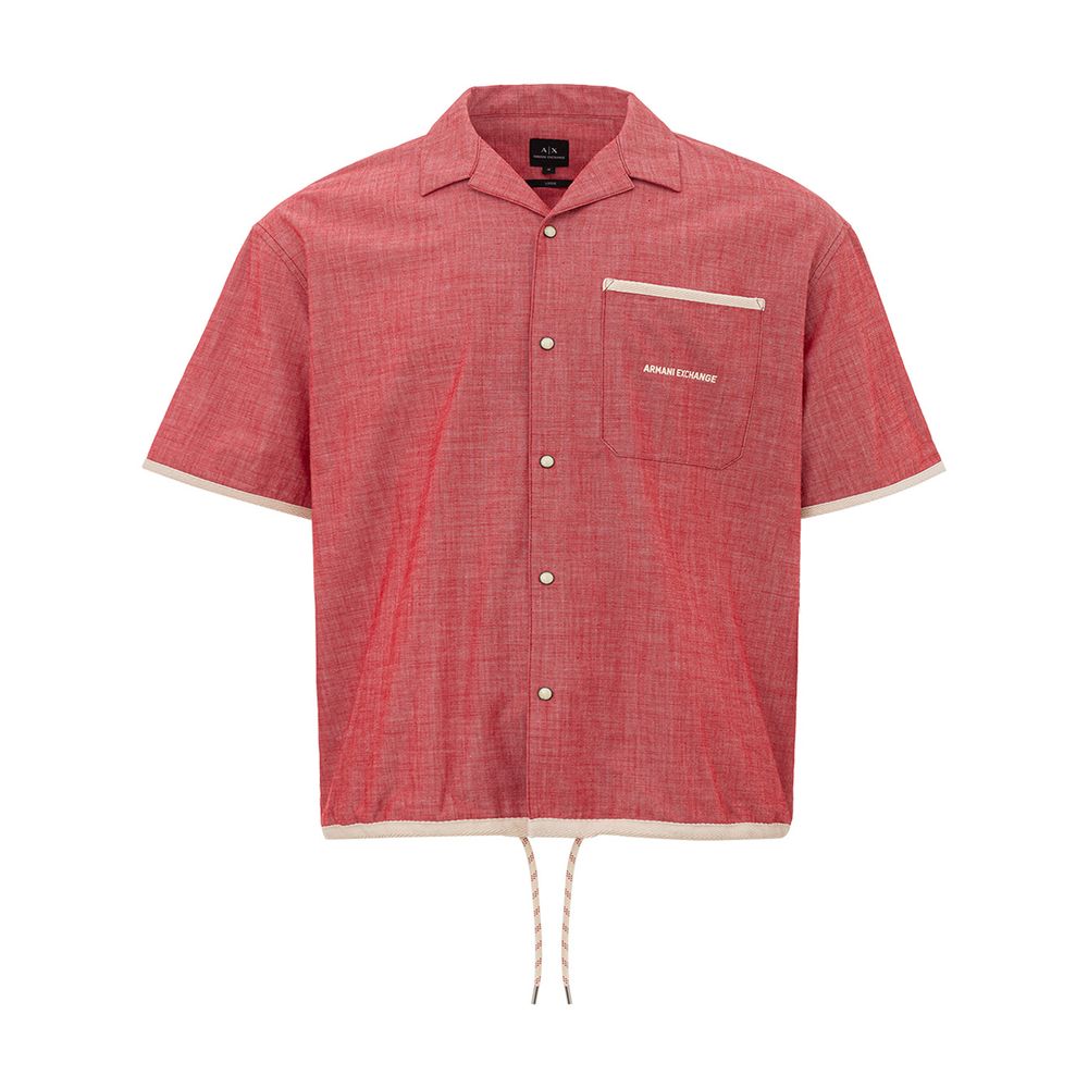 Crimson Cotton Classic Men's Shirt