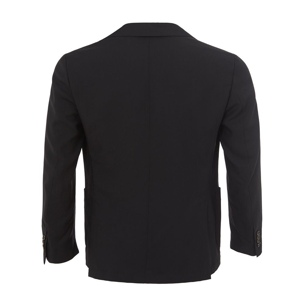 Elegant Cashmere Black Jacket