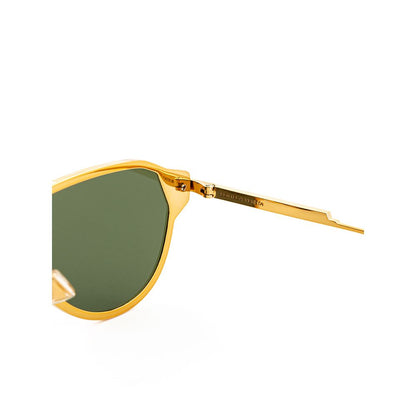 Elegant Gold Metal Designer Sunglasses