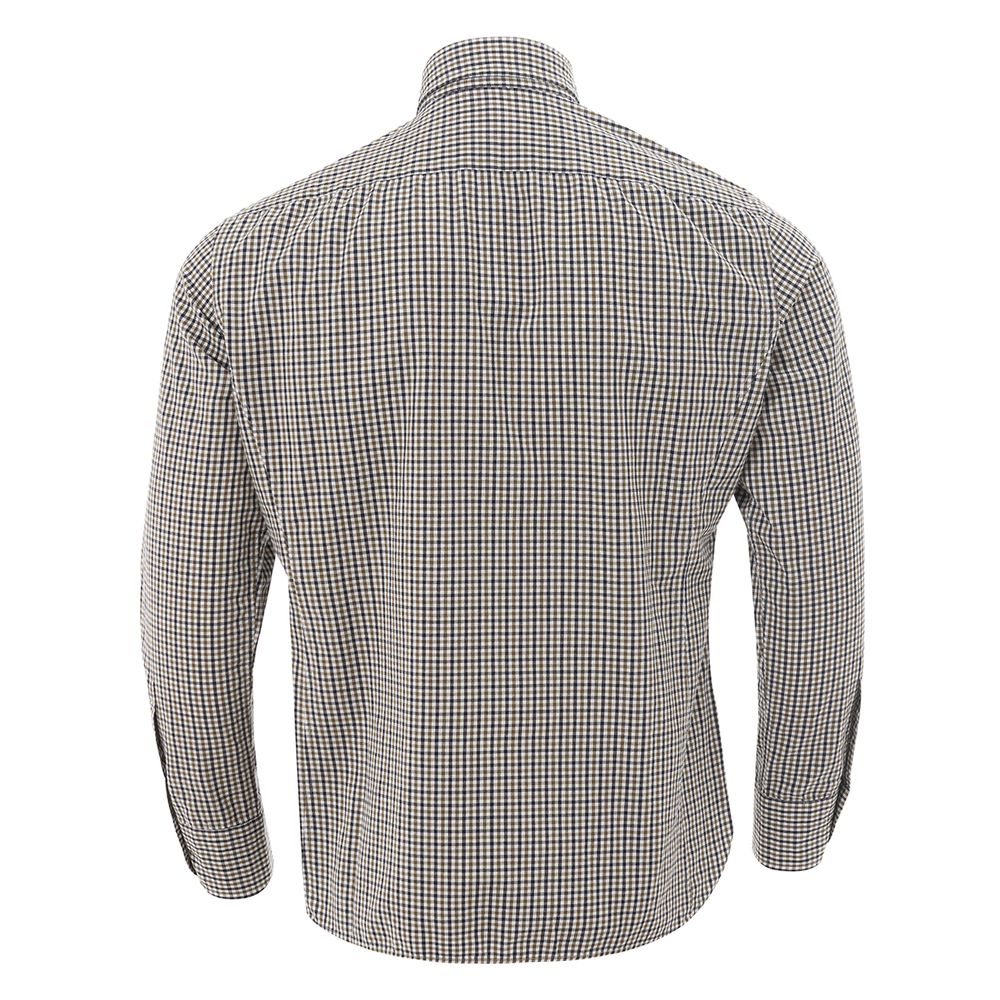 Elegant Gray Cotton Shirt for Men