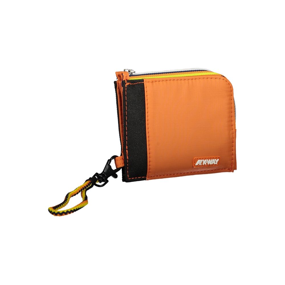 Orange Polyamide Wallet