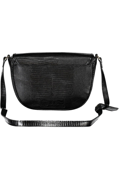 Chic Contrasting Detail Shoulder Bag