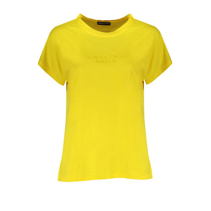 Yellow Cotton Tops & T-Shirt