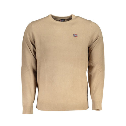 Brown Fabric Sweater