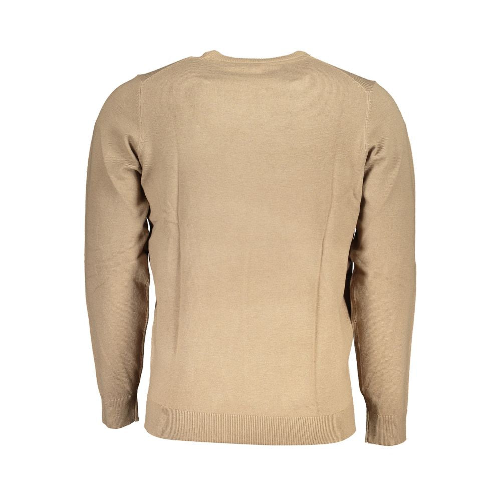 Brown Fabric Sweater