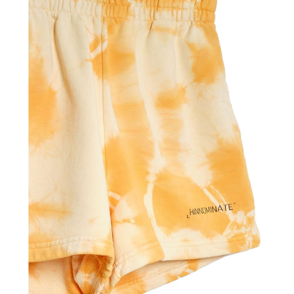 Chic Cotton Shorts with Signature Print