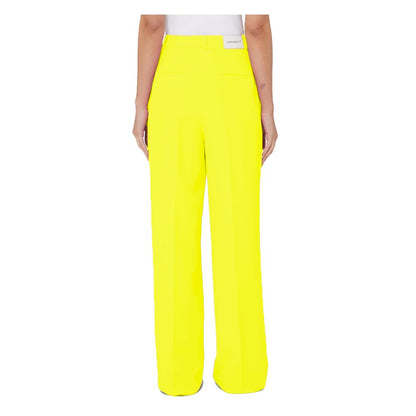Elegant Soft Yellow Trousers