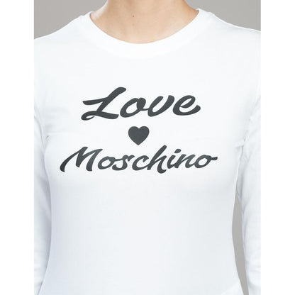 Chic Logo Cotton Tee by Love Moschino