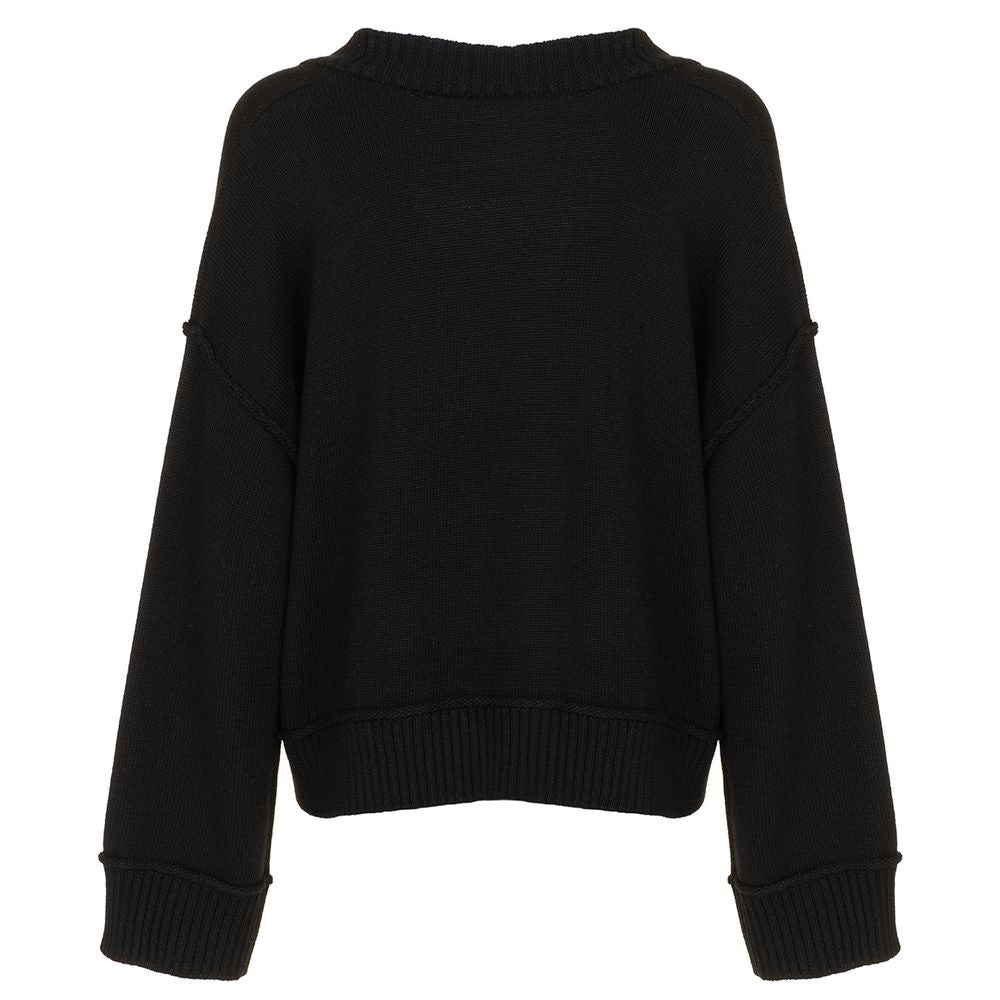 Classic V-Neck Wool Blend Sweater