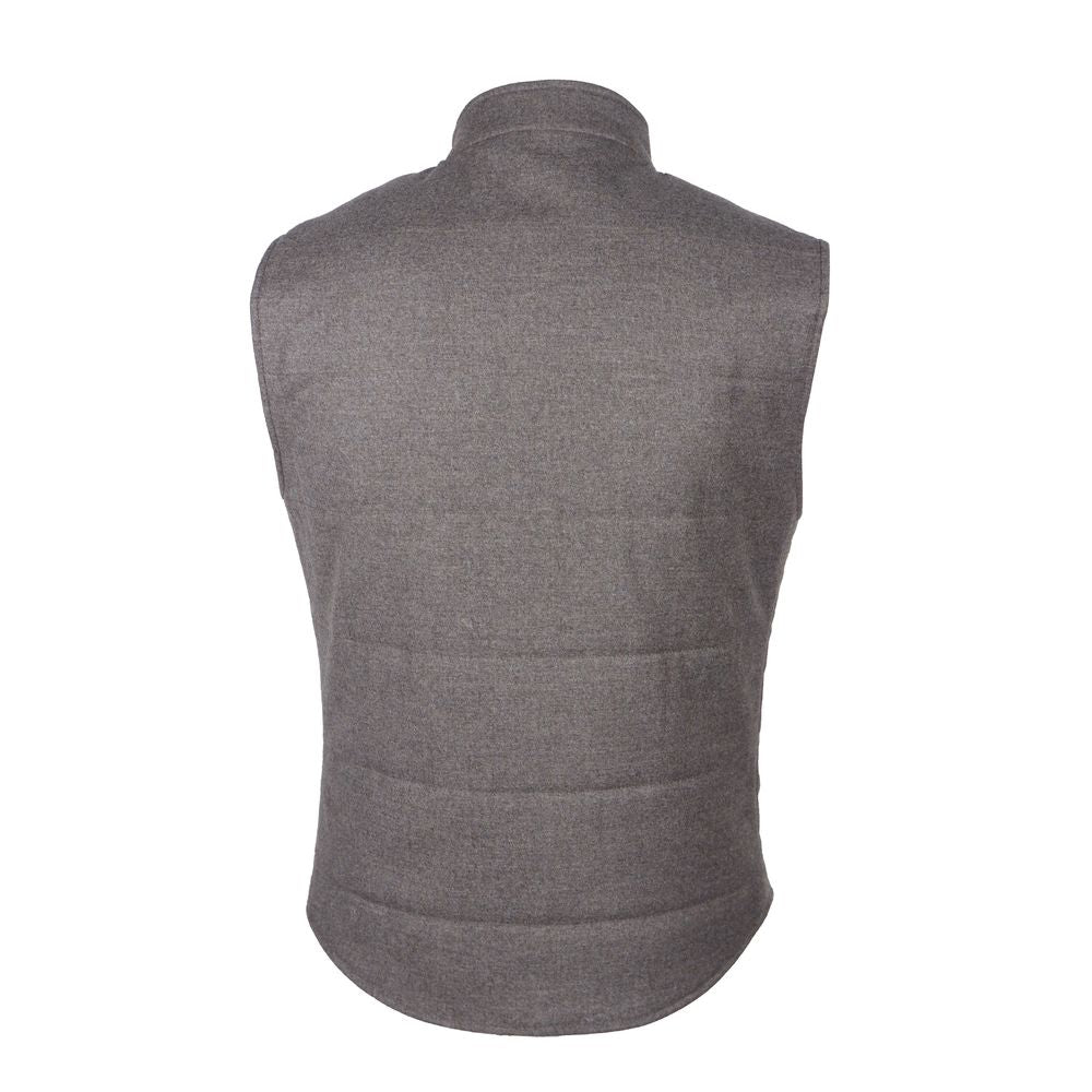 Elegant Wool-Cashmere Men's Vest