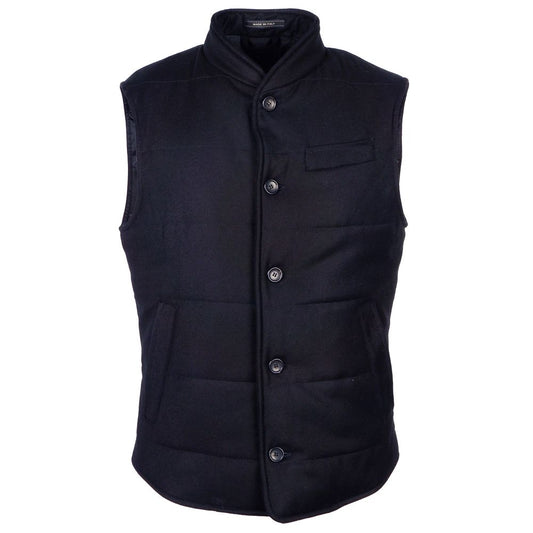 Elegant Wool Cashmere Blend Men's Vest