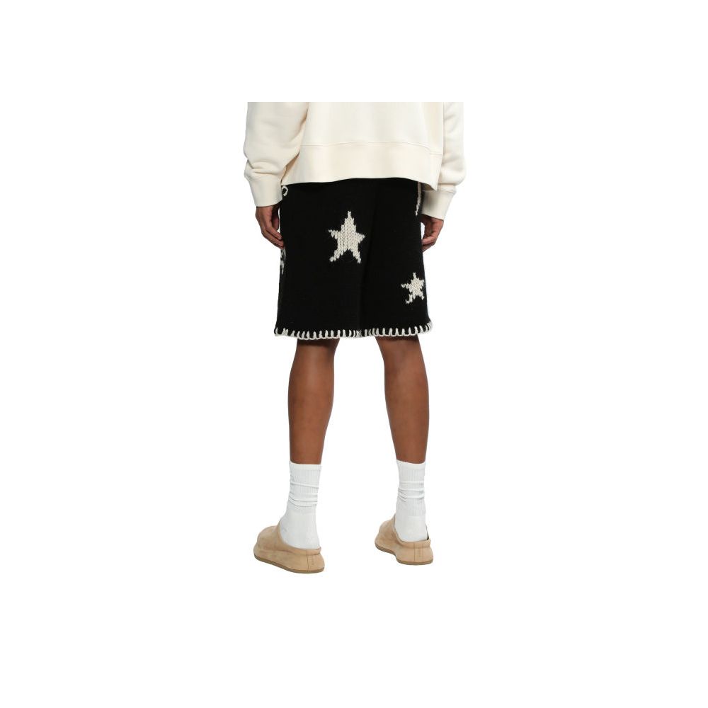 Iconic Oversized Woolen Shorts