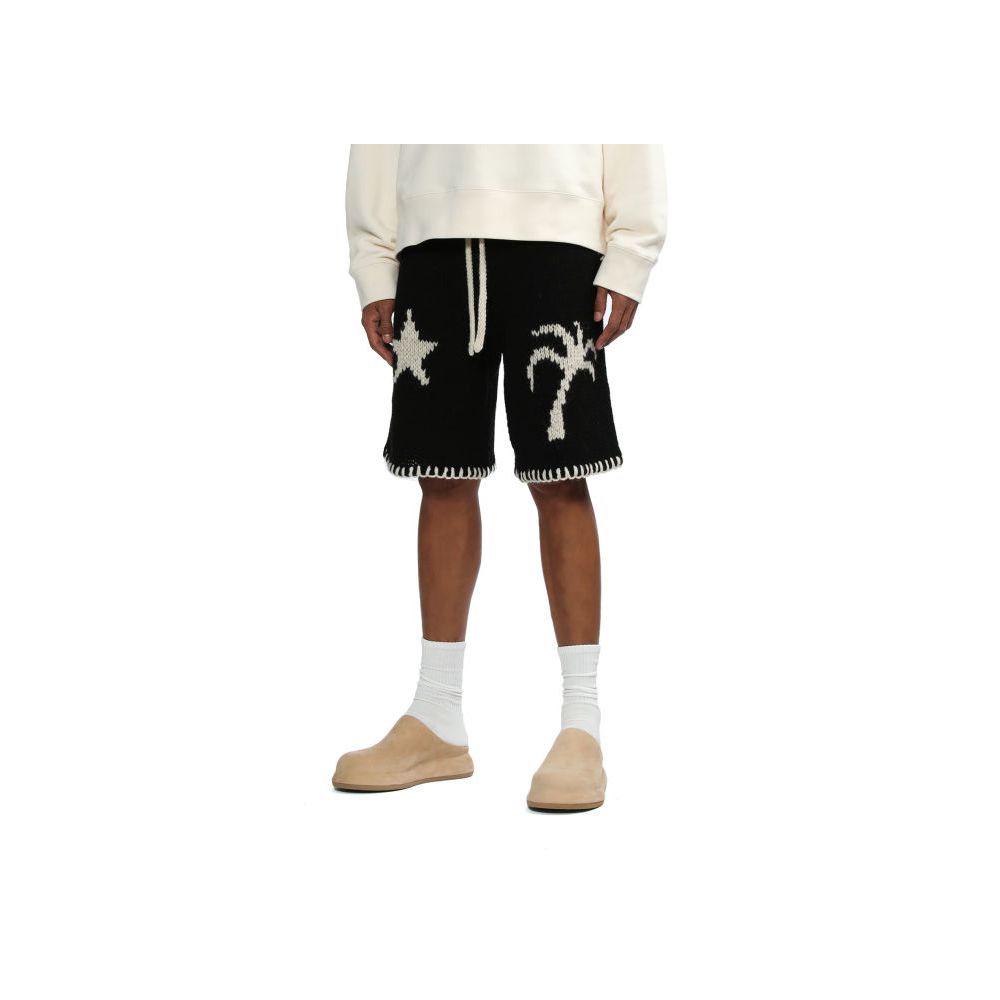 Iconic Oversized Woolen Shorts