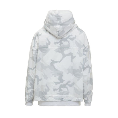 Camouflage Double Layer Hooded Jacket