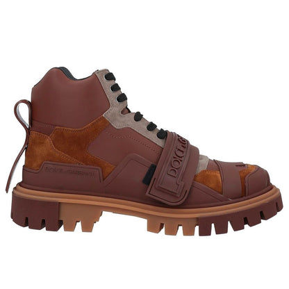 Brown Leather Di Calfskin Boot