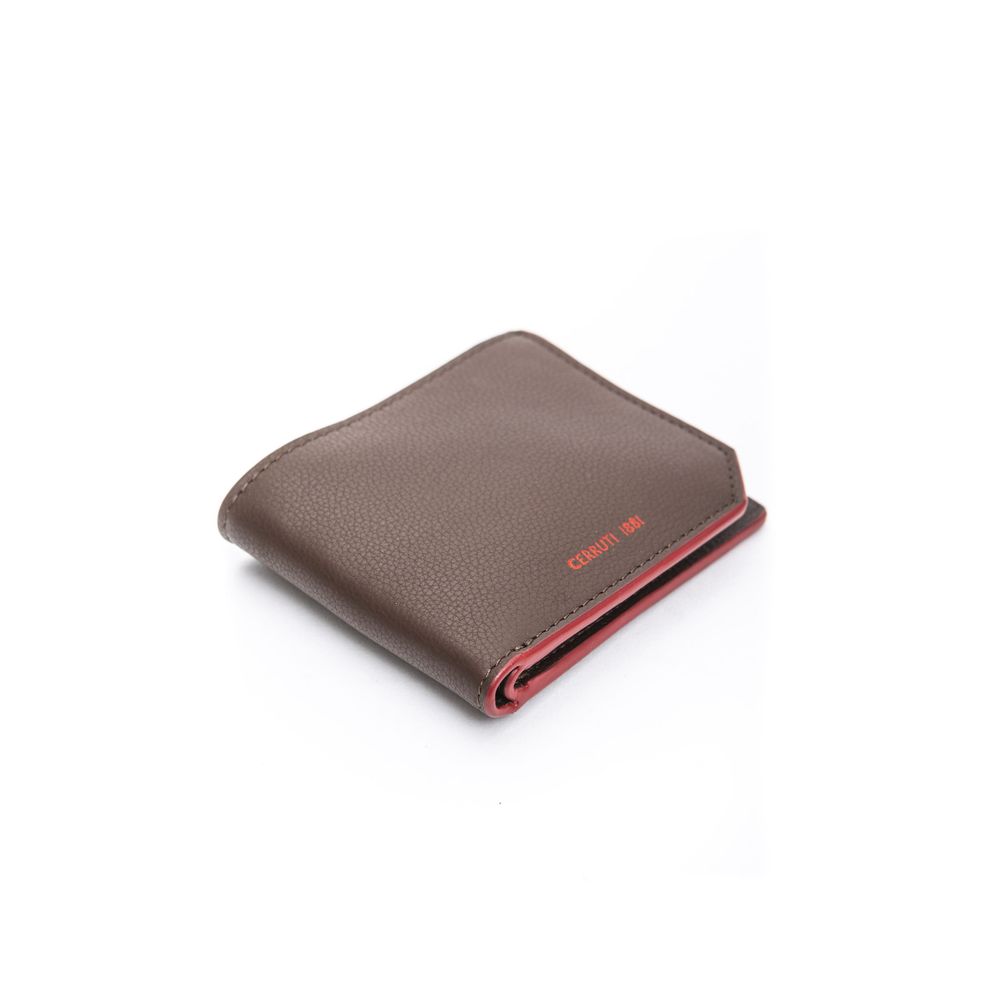 Elegant Leather Wallet in Rich Brown