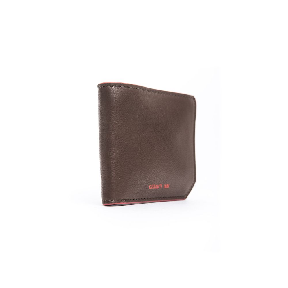 Elegant Leather Wallet in Rich Brown