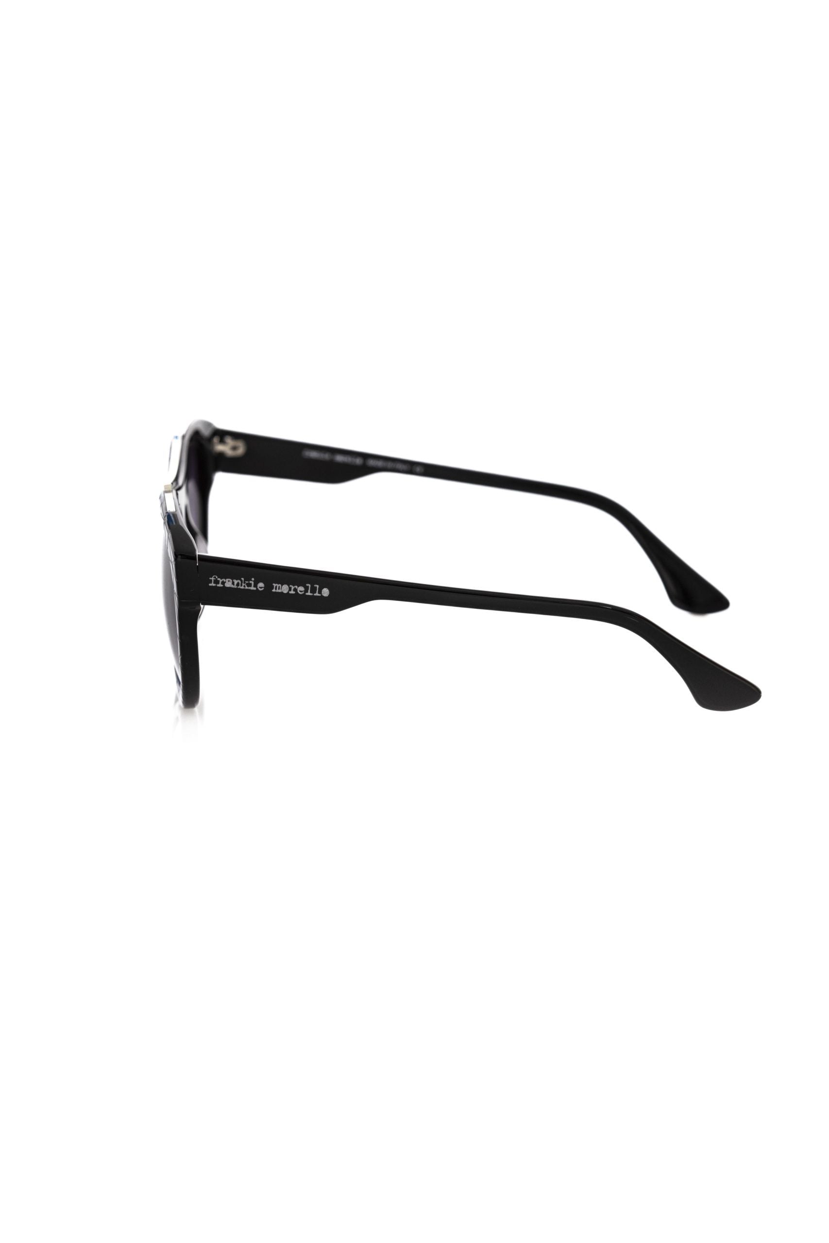 Chic Geometric Black Wayfarer Sunglasses