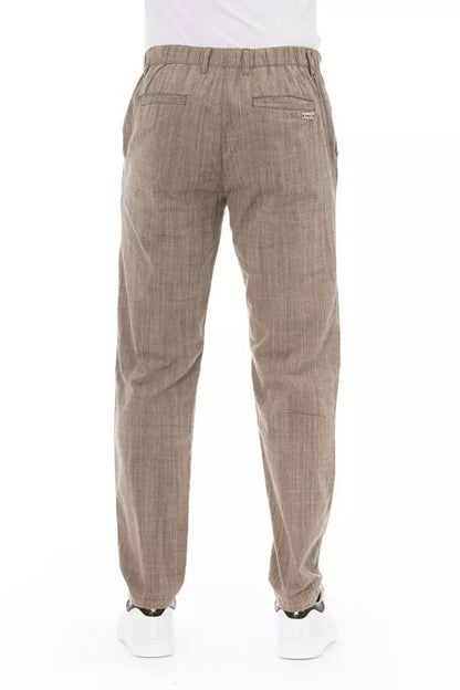 Elegant Beige Chino Trousers for Men