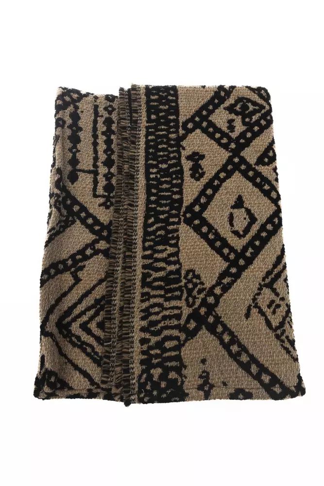 Scandinavian Jacquard Double-Face Stole