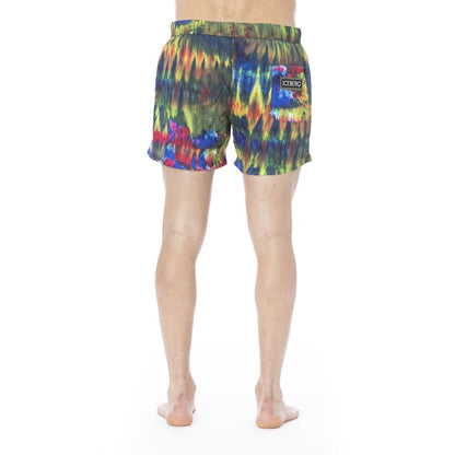 Multicolor Polyester Swimwear