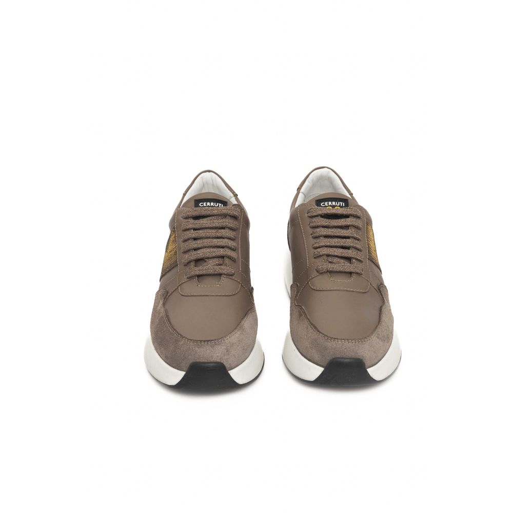 Beige COW Leather Sneaker