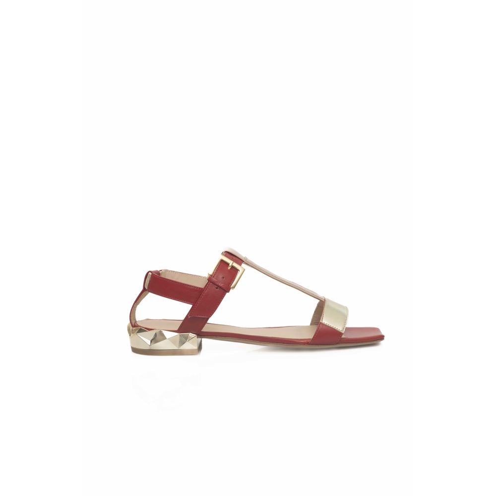 Red GOAT Leather Sandal