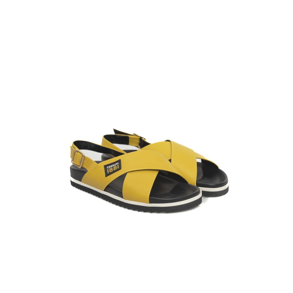 Yellow CALF Leather Sandal