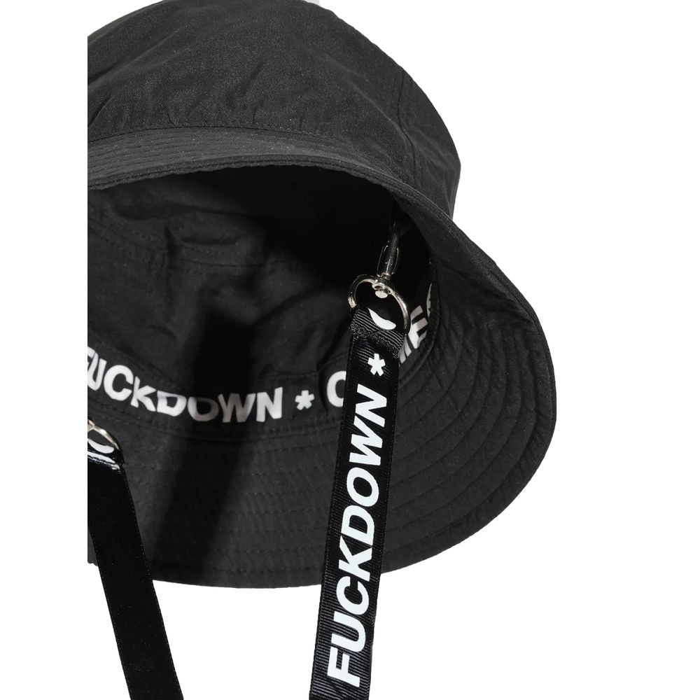 Sleek Nylon Fisherman Hat with Iconic Stitched Logo