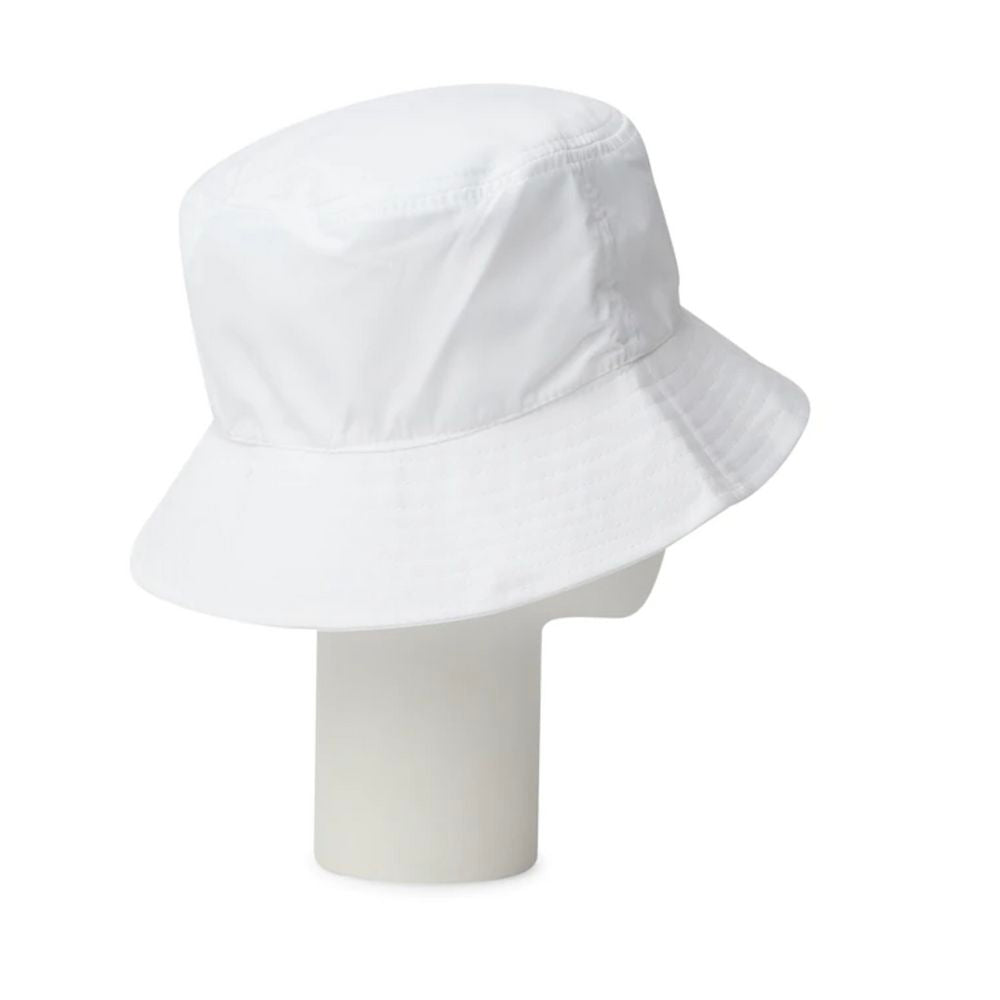 Elegant White Logo Hat - Casual Chic Accessory