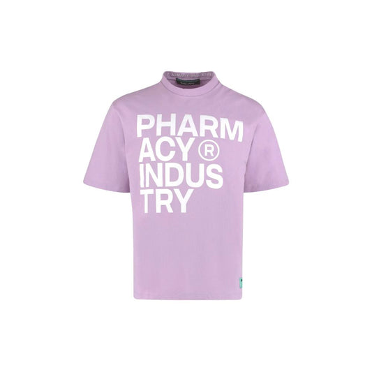 Chic Purple Logo Tee for Trendsetters