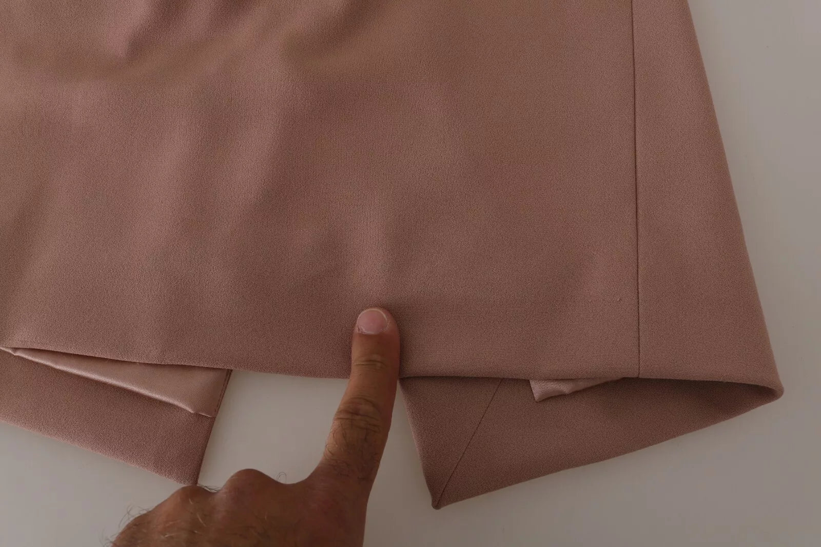 Dusty Pink Midi Sheath Crystal Buttons Dress