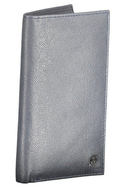 Sleek Double Compartment Leather Wallet