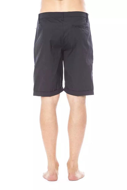 Sleek Black Casual Shorts for Men