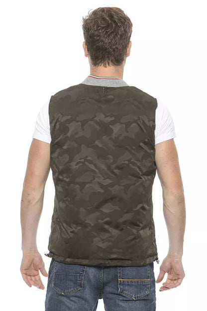 Chic Army Men's Designer Vest