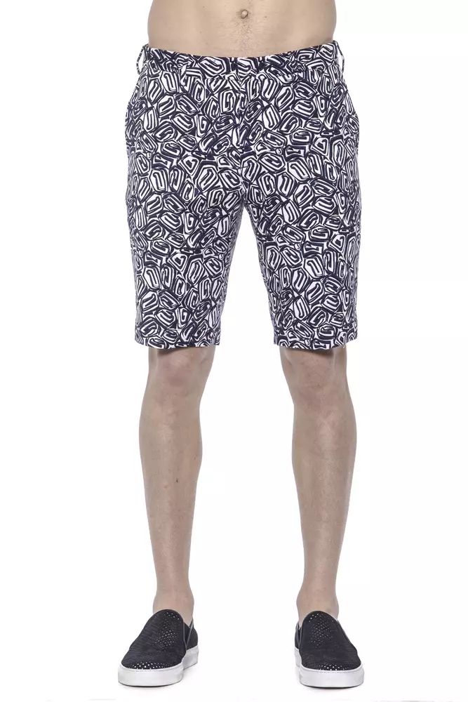 Chic Patterned Bermuda Shorts