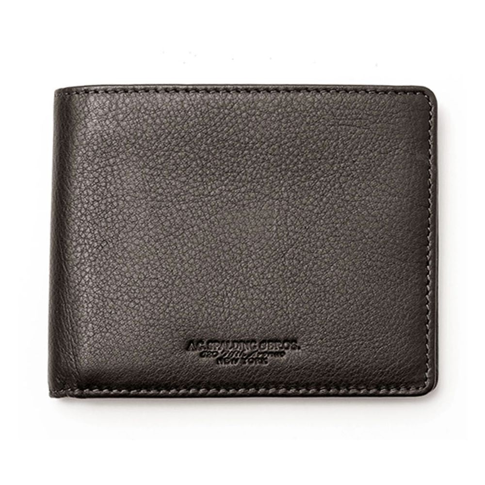 Manhattan Elegance Horizontal Wallet in Dark Brown