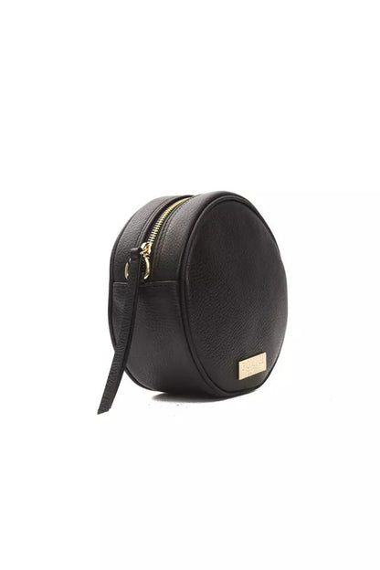 Small Oval Leather Crossbody Elegance