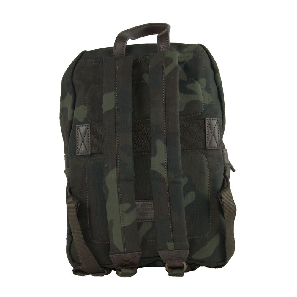 Chic Camouflage Round Backpack