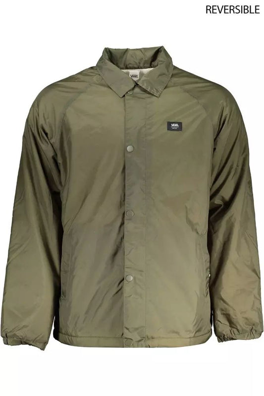 Reversible Long Sleeve Green Jacket